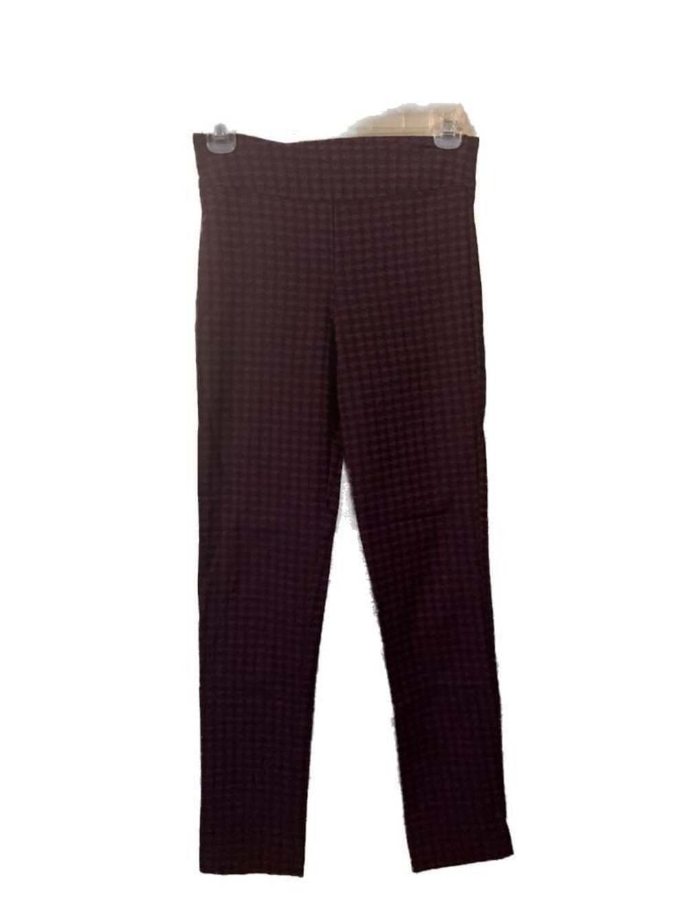 Erica Taylor Women's Houndstooth Pull-On Pants Size S